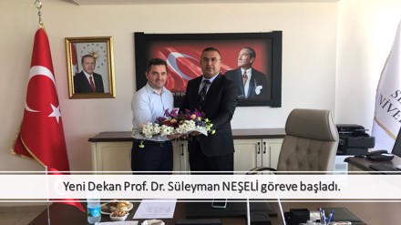 Yeni Dekan Göreve Başladı
